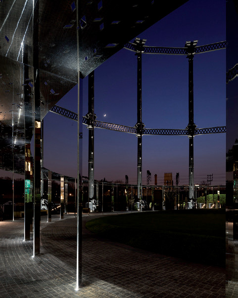 Gasholder Park, Londra / İngiltere, görsel 4
