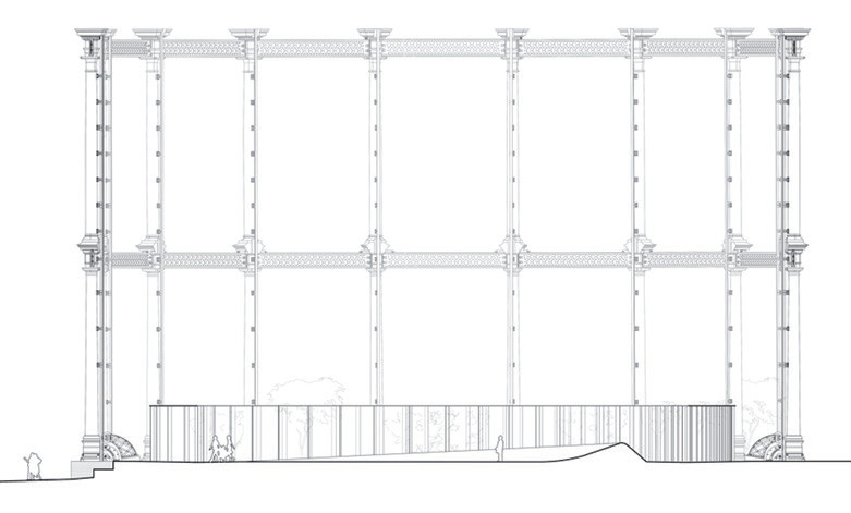 Gasholder Park, Londra / İngiltere, görsel 5