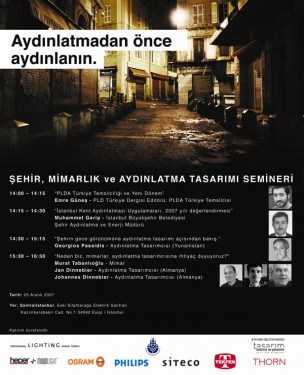 Şehir, Mimarlık ve Aydınlatma Tasarımı Semineri